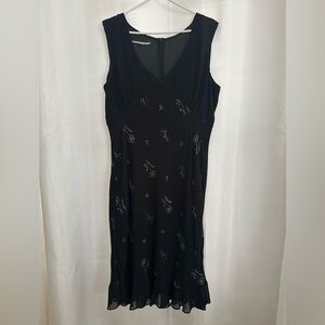 Max studio Sleeveless Dress in Black with in XL